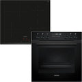 Siemens Induktionskochfeld PQ522IAAB HE278GBB4 EI631CFB1E, 3D Heißluft, hend aus Herd, Pizzastufe, Bräterzone, Rahmenlos, Maße 60 x 60 cm, powerBoost