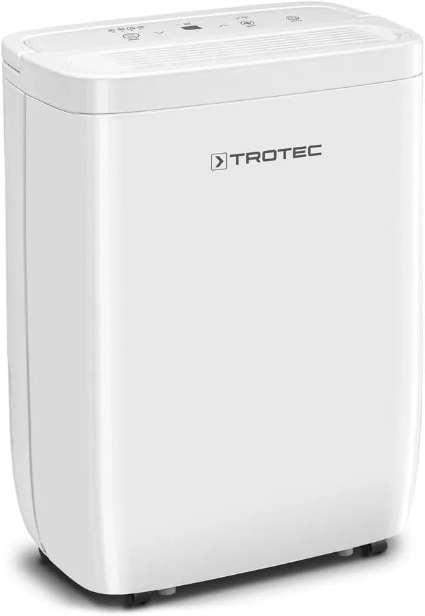 Trotec Raumentfeuchter elektrisch TTK 27 E, Leistung 12 L/Tag, Fläche 15 m², 37 m³, Entfeuchtungsgerät mit Autoabschaltung