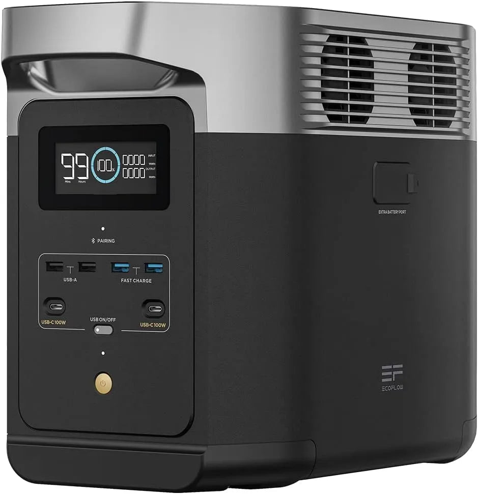 Stromgenerator LiFePO4-Batterie 3kWh, Schnellladung von 0-80% in 50 Mins, erweiterbarer Kapazität bis zu, Wohnmobile, Solar
