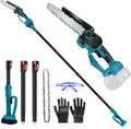 Makita Akku Hochentaster Ast Kettensäge Profi-Astsäge kompatibel mit 18V, 6 Zoll Bürstenlose 2 in 1 Astsäge, Spannung 18V, on Akku