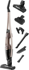 AEG Braun Staubsauger CLEAN 6000 AS62A252XN 2in1, Akku kabellos, leise, Hartboden, Hund, Teppich, 55 min Laufzeit, stielstaubsauger beutellos, Katze