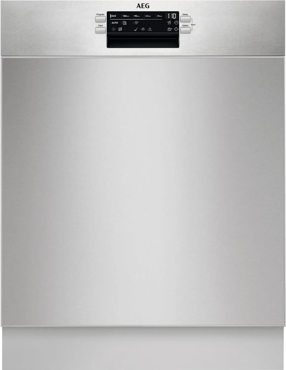 AEG Geschirrspüler FUS6491AZM 6000, Breite 60cm, Unterbau, Serie mit SatelliteClean, AirDry, ideale Trocknungsergebnisse, energiesparend, Display
