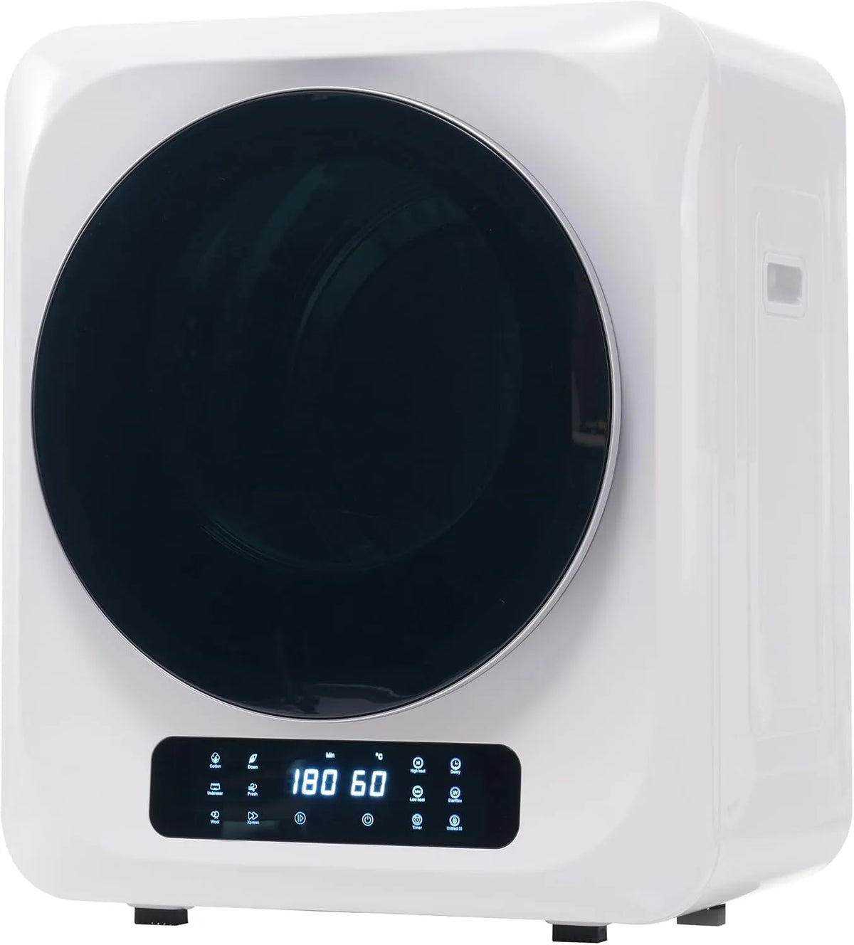 Wäschetrockner Ablufttrockner Trockner Mini, Dryer Machine, Leistung 850w, Gewicht 2,5kg, Maße 48x40x58cm, Energieklasse C, Weiß, Überhitzungsschutz