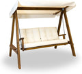 Hollywoodschaukel Pera 2000 WESTMANN Holz, Maße 203x116x180 cm, Beige