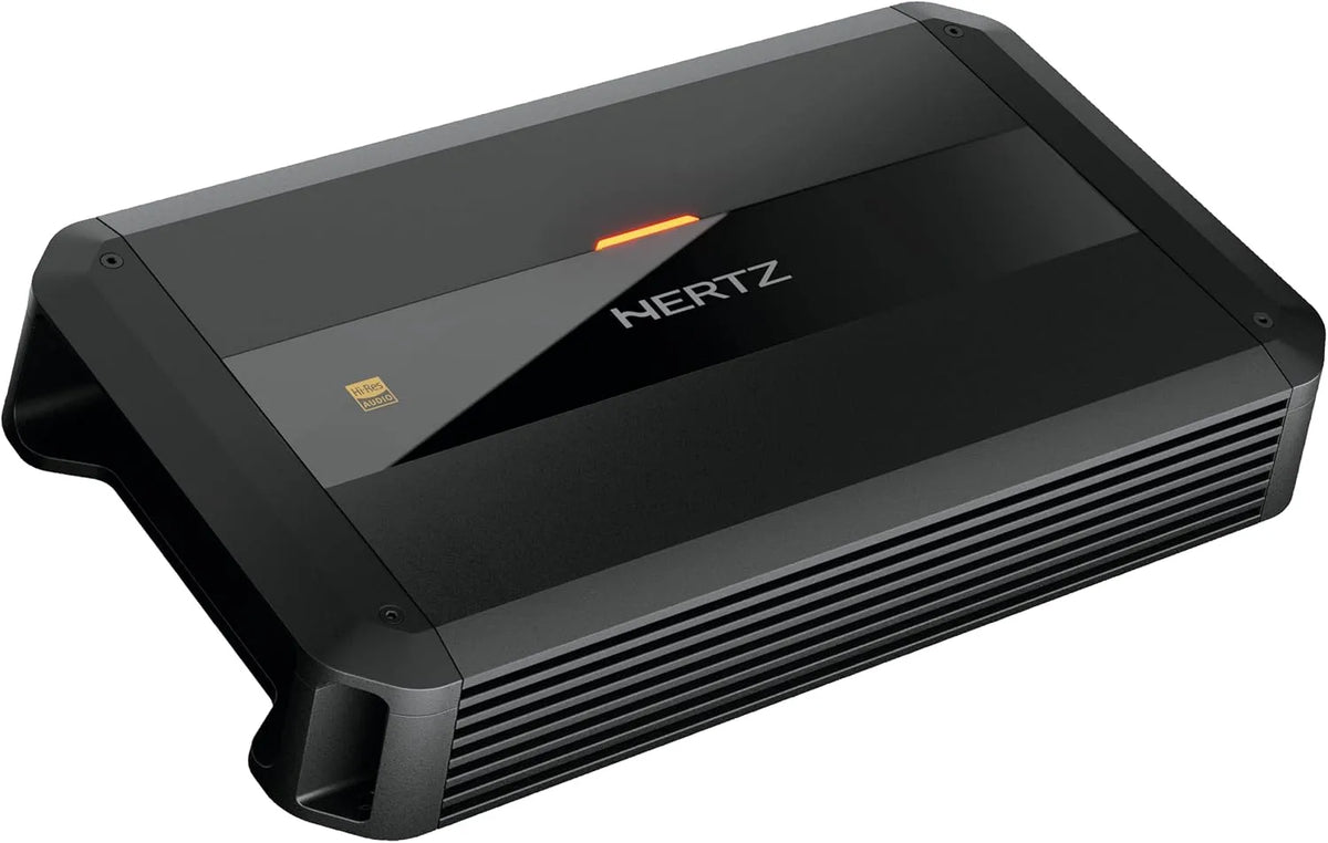 Modell Power DP 4.400 4x125W Hertz Dieci, 4-Kanal Class-AB-Verstärker für Autos, an 2 Ohm, ideal für Mehrweg-Systeme mit hoher Dynamik