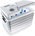 Kühlbox Q40 Mobicool AC/DC elektrische, Spannung 12V und 230V, Kühlt bis 18 °C unter Umgebungstemperatur, tragbar Alu für Auto, LKW, Wohnmobil
