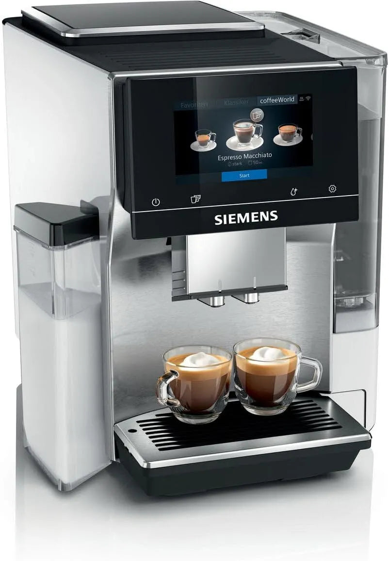 Siemens Modell, 350 g Bohnenbehäl TQ705R03 EQ.700, 20 Rezepte, 6 Mahlgrade, 3 Temperaturen, Espressomühle, INTEGRAL, Touchscreen