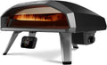 2 Pro 18' Gas Pizzaofen Ooni Koda, für Neapolitanische Pizza in 60 Sekunden, Schwarzgrau, Kompakt & Tragbarer Outdoor Pizza Ofen