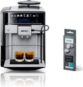 Siemens Kaffeevollautomat EQ.6 s700 TE657503DE, plus, Direktwahl + Reinigungstabletten TZ80001A, für Kaffeevollautomaten der EQ.Serie, s Aroma