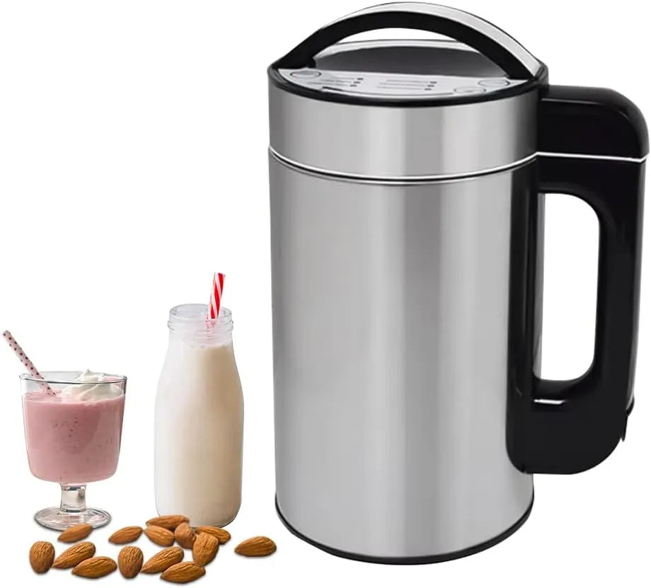 Pflanzenmilchbereiter Heizleistung 800 Watt, Fassungsvermögen 1.5 Liter, Mixer, Sojamilchbereiter, Touchdisplay