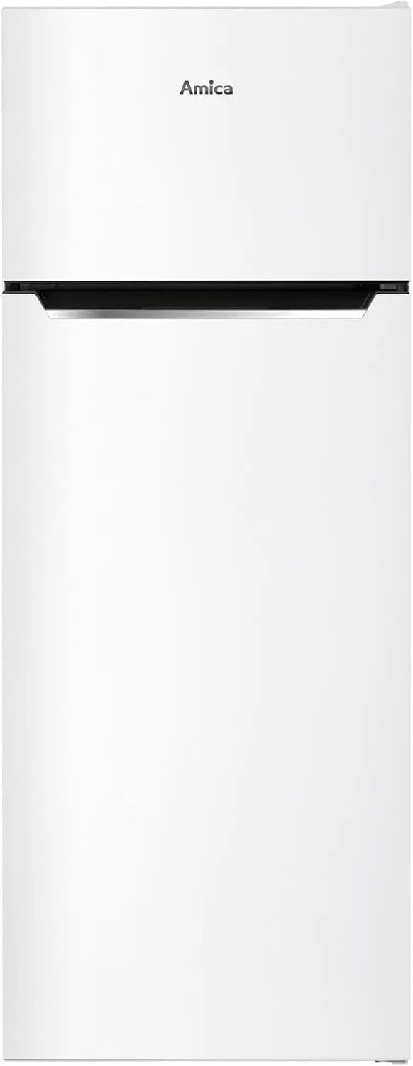 Amica Kühl-Gefrierkombination DT 374, Weiß, Leistung 170 W 211L EEK D 144cm automatisches Abtauen Kühlschrank