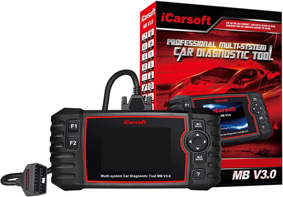 Modell Diagnose-Koffer für Mercedes Sprinter und Smart V3.0 iCarsoft MB, Professionelles Diagnosewerkzeug
