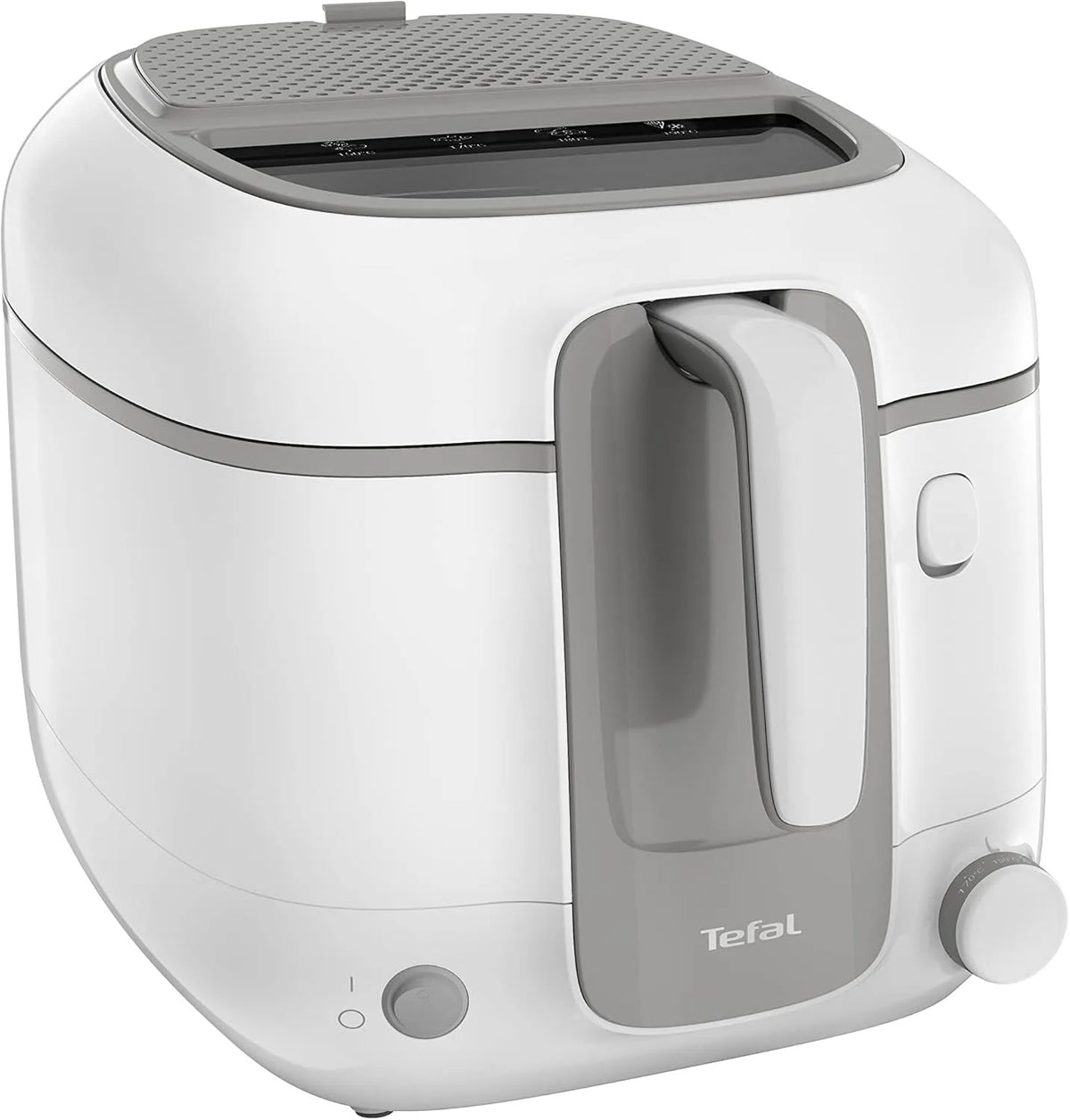 Tefal Modell, Kapazität 2,2 L FR3100, Fritteuse Super Uno Access, spülmaschinengeeignete Teile, Geruchsfilter, herausnehmbarer Behälter, weiß