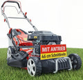 Rasenmäher 5IN1 HECHT, Starker 4 Takt Motor mit 46 cm Schnittbreite, Für Flächen bis 1000 m², Benzin, Bequemer Selbstantrieb, Radantrieb