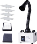 Modell 3-stufige FES150S Lötzauchabsaugung, Leistung 100 W, für 5 W, US-Stecker 110 V, 200 m³/h, starke Saugkraft, geräuscharm, Rauchabsorption