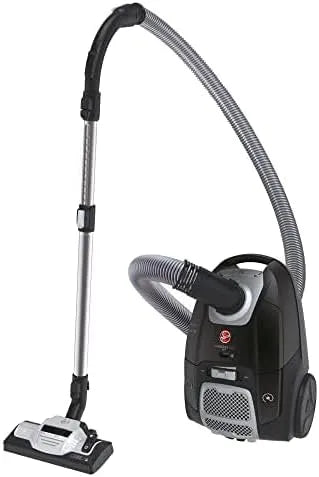 Hoover Bodenstaubsauger HE520PET, Staubsauger mit EPA Filter, 69 dBA, PET Edition mit Tierdüse, mit 3,5 L Beutel, leiser Staubsauger