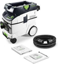 AC-LHS CLEANTEC CTL 36 E Festool Absaugmobil, mit High Performance Hauptfilter, Saugschlauch knickfest, SELFCLEAN Filtersack, Entsorgungssack