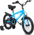 Fahrrad, BODIOO Kinderfahrrad 14 Zoll, geeignet für Fahrer von 94 bis 107 cm, für Jungen und Mädchen mit Stützrädern, stabilem Rahmen