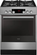 Amica Backofen SHEG 914, 121 E Standherd Gaskochfeld Elektro Timer SoftClose Tür Heißluft mit Ringheizkörper
