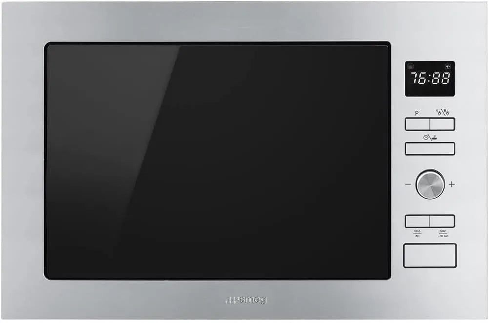Smeg Mikrowelle FMI425X, Einbau mit Grill 25L 900W Edelstahl