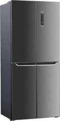 Kühl-Gefrierkombination W-CD 362 NFD, Fassungsvermögen 125 Liter 4 Sterne Gefrierfach, Inox 362 L, 39 dB, NoFrost Technologie