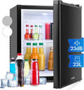 Klarstein Kühlschrank, Fassungsvermögen 23L, Kleiner Skincare 5-15°C, Mini für Zimmer, für Getränke & Kosmetik, Kleine Minibar, Leise