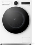 LG Waschmaschine F4WX9092 A-55, Gewicht 9 kg, mit AI Wash, Energieklasse %, Mikroplastik-Programm, neues Design & LCD-Display, TurboWash, weiß