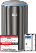 Philips Luftreiniger 3200 CADR 500 AC3210/12, PureProtect Serie: Intelligenter, m³/h für 130 m², 500 m, HEPA- und Aktivkohlefilter