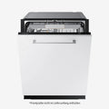 Samsung Geschirrspüler DW60CG880B00EG, Breite 60 cm, Fassungsvermögen 7,9 l Wasserverbrauch, 43 dB, 14 Maßgedecke, SmartThings AI Energy Mode, EEK: A