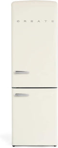 Kühlschrank, FRIDGE STYLANCE 330L, CREATE, Creme, Retro Vintage-Stil und Design